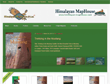 Tablet Screenshot of himalayan-maphouse.com